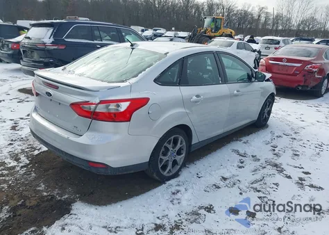 2013 Ford Focus Se из США, поврежденный, VIN 1FADP3F28DL201792